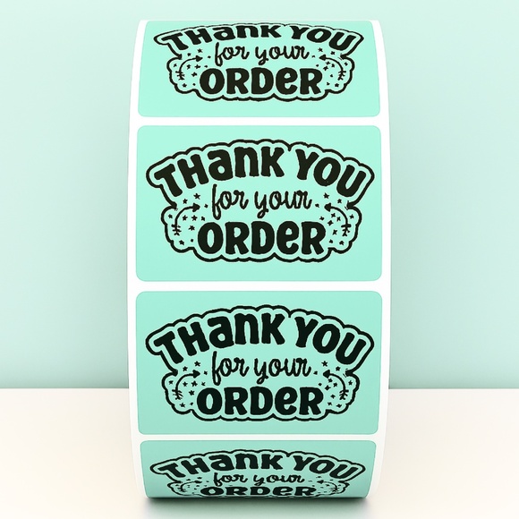 Thank You For Your Order Stickers Labels Packaging Small Business - Picture 9 of 11